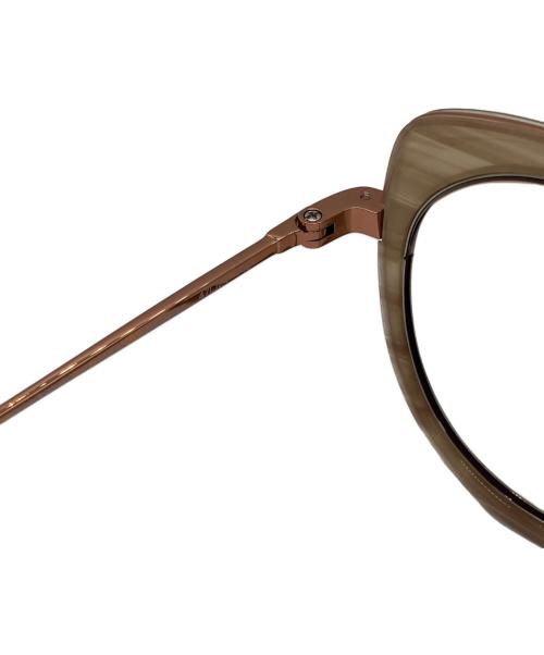 YUICHI TOYAMA（ユウイチトヤマ）YUICHI TOYAMA (ユウイチトヤマ) サングラス ベージュの古着・服飾アイテム