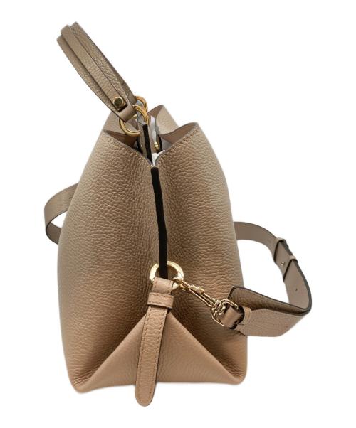 BARNEYS NEWYORK（バーニーズ・ニューヨーク）BARNEYS NEWYORK (バーニーズ・ニューヨーク) 2WAYワンハンドルバッグ ベージュの古着・服飾アイテム