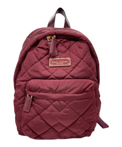 MARC JACOBS（マークジェイコブズ）MARC JACOBS (マークジェイコブス) キルティングバックパック レッドの古着・服飾アイテム
