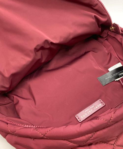 MARC JACOBS（マークジェイコブズ）MARC JACOBS (マークジェイコブス) キルティングバックパック レッドの古着・服飾アイテム