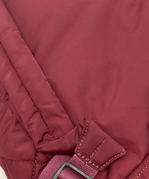 MARC JACOBS（マークジェイコブズ）MARC JACOBS (マークジェイコブス) キルティングバックパック レッドの古着・服飾アイテム