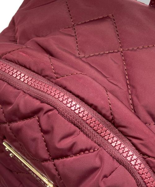 MARC JACOBS（マークジェイコブズ）MARC JACOBS (マークジェイコブス) キルティングバックパック レッドの古着・服飾アイテム