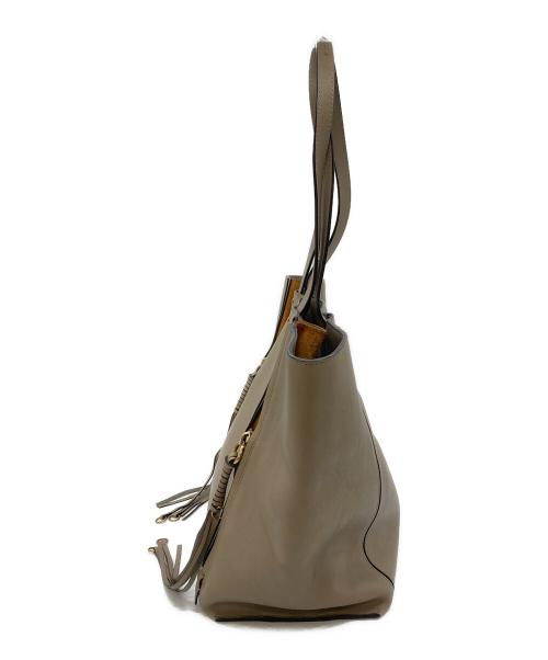 Chloe（クロエ）Chloe (クロエ) マイロトートバッグ ベージュ サイズ:実寸参照の古着・服飾アイテム