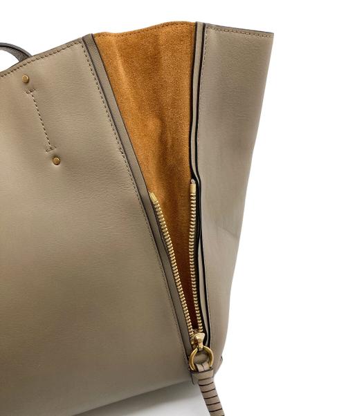 Chloe（クロエ）Chloe (クロエ) マイロトートバッグ ベージュ サイズ:実寸参照の古着・服飾アイテム