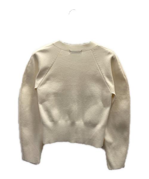 STUNNING LURE（スタニングルアー）STUNNING LURE (スタニングルアー) フルニードルフォルムカーディガン アイボリー サイズ:Ｓの古着・服飾アイテム