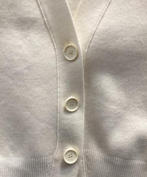 STUNNING LURE（スタニングルアー）STUNNING LURE (スタニングルアー) フルニードルフォルムカーディガン アイボリー サイズ:Ｓの古着・服飾アイテム