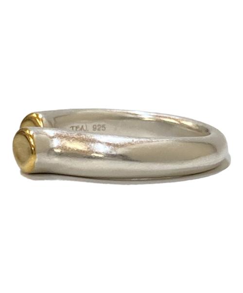 ten.（テン）ten. (テン) イコールリング MIX シルバー×ゴールド サイズ:約10号の古着・服飾アイテム