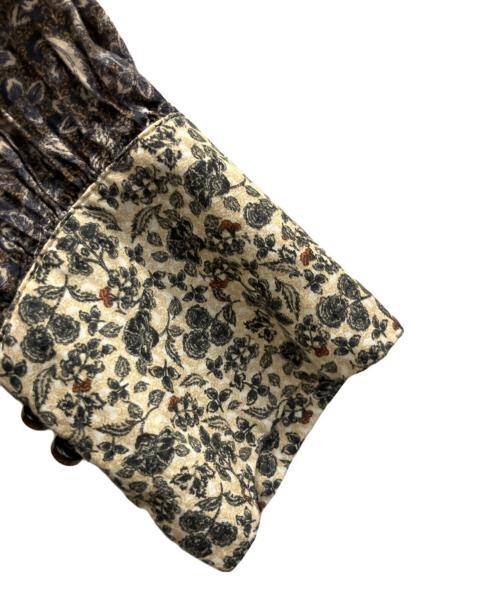 kurashi&trips publishing（クラシアンドトリップス パブリッシング）kurashi&trips publishing (クラシアンドトリップス パブリッシング) 大人のための柄ワンピース ブラウン サイズ:SIZE Freeの古着・服飾アイテム