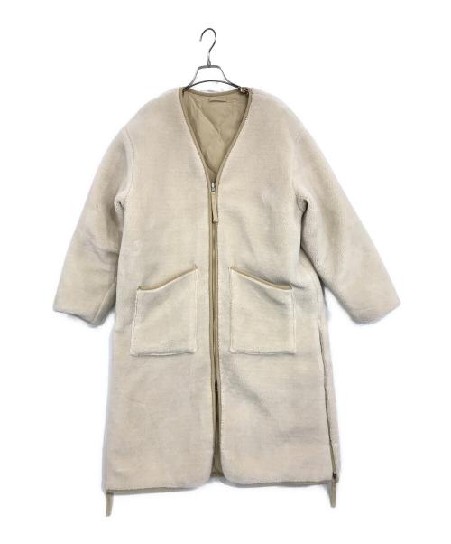 TAION（タイオン）TAION (タイオン) NOLLEY'S (ノーリース) ミリタリーリバーシブルロングダウン ベージュ サイズ:記載なしの古着・服飾アイテム