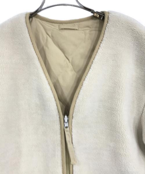 TAION（タイオン）TAION (タイオン) NOLLEY'S (ノーリース) ミリタリーリバーシブルロングダウン ベージュ サイズ:記載なしの古着・服飾アイテム