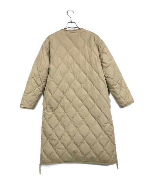 TAION（タイオン）TAION (タイオン) NOLLEY'S (ノーリース) ミリタリーリバーシブルロングダウン ベージュ サイズ:記載なしの古着・服飾アイテム