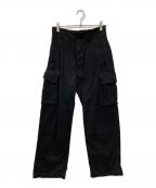 HOUSTONヒューストン）の古着「FRENCH MILITARY M-47 PANTS」｜ブラック