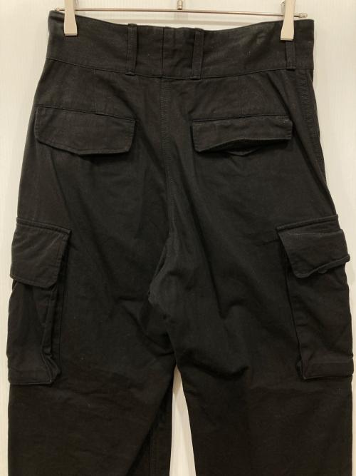 HOUSTON（ヒューストン）HOUSTON (ヒューストン) FRENCH MILITARY M-47 PANTS ブラック サイズ:13の古着・服飾アイテム
