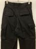 中古・古着 HOUSTON (ヒューストン) FRENCH MILITARY M-47 PANTS ブラック サイズ:13：4500円