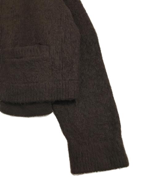 stein（シュタイン）stein (シュタイン) KID MOHAIR CARDIGAN ブラウン サイズ:Mの古着・服飾アイテム
