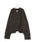 stein（シュタイン）の古着「KID MOHAIR CARDIGAN」｜ブラウン