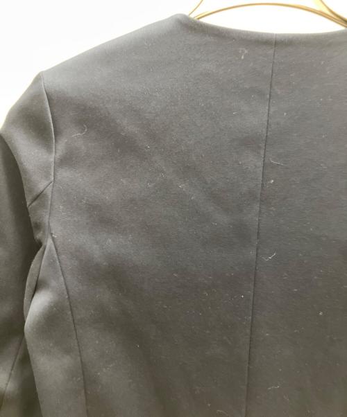 BEAUTY&YOUTH（ビューティーアンドユース）BEAUTY&YOUTH (ビューティーアンドユース) ツイルダブルノーカラーコート ネイビー サイズ:Мの古着・服飾アイテム