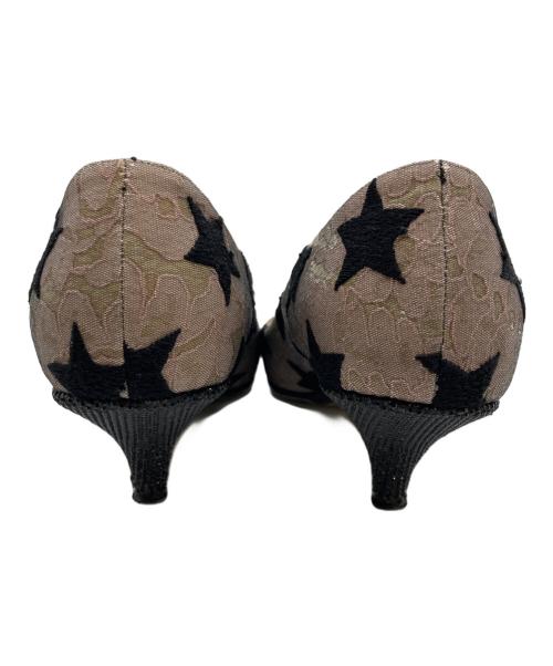 N°21 numero ventuno（ヌメロヴェントゥーノ）N°21 numero ventuno (ヌメロヴェントゥーノ) レースパンプス ベージュ サイズ:37の古着・服飾アイテム