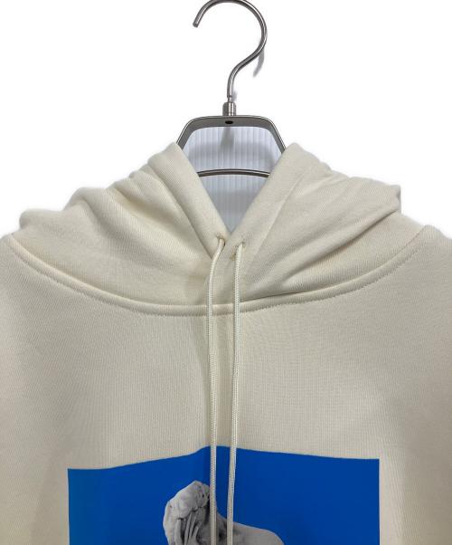 NIKE SB（ナイキエスビー）NIKE SB (ナイキエスビー) プルオーバーパーカー グラフィック ベージュ サイズ:2XL 未使用品の古着・服飾アイテム