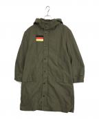 ドイツ軍ドイツグン）の古着「ドイツ軍 ボアライナー付ミリタリーコート」｜グリーン