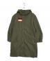 ドイツ軍（ドイツグン）の古着「ドイツ軍 ボアライナー付ミリタリーコート」｜グリーン