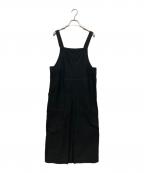 upper hightsアッパーハイツ）の古着「D.I.Y APRON DRESS」｜ブラック
