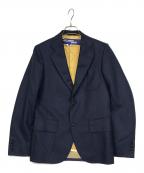 JUNYA WATANABE MANジュンヤワタナベマン）の古着「ドッキングテーラードジャケット」｜ネイビー×イエロー
