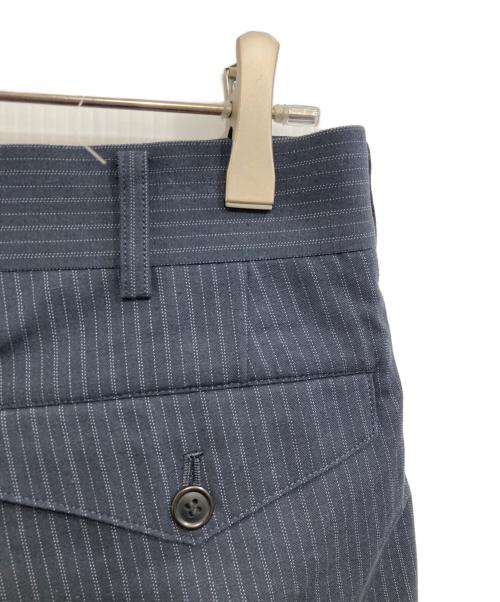 JUNYA WATANABE MAN（ジュンヤワタナベマン）JUNYA WATANABE MAN (ジュンヤワタナベマン) ストライプタックショーツ ネイビー サイズ:XSの古着・服飾アイテム