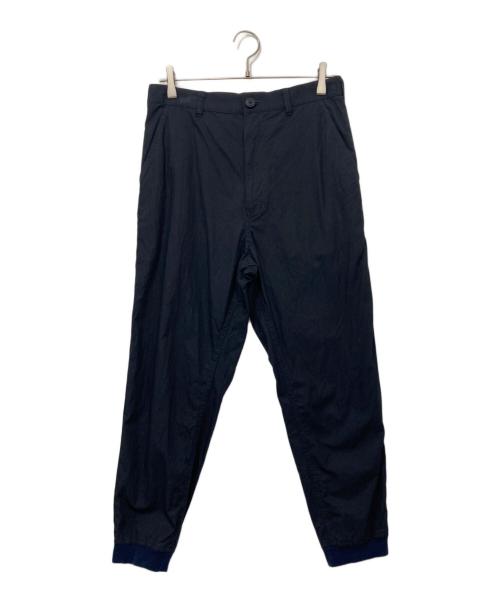 COMME des GARCONS HOMME（コムデギャルソン オム）COMME des GARCONS HOMME (コムデギャルソン オム) COTTONウェザーリブパンツ ネイビー サイズ:ＸＳの古着・服飾アイテム