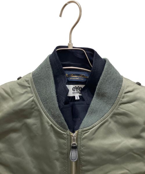 eYe COMME des GARCONS JUNYAWATANABE MAN（アイ コム デ ギャルソン ジュンヤ ワタナベ マン）eYe COMME des GARCONS JUNYAWATANABE MAN BROOKS BROTHERS (ブルックスブラザーズ) ウールフラノ×ナイロンツイル オリーブ×ネイビー サイズ:Sの古着・服飾アイテム