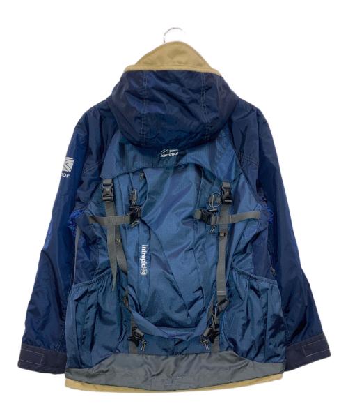 JUNYA WATANABE MAN（ジュンヤワタナベマン）JUNYA WATANABE MAN (ジュンヤワタナベマン) Karrimor (カリマー) バックパック×綿エステルタイプライタージャケット ネイビー×ベージュ サイズ:XSの古着・服飾アイテム