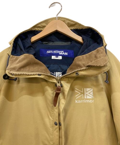 JUNYA WATANABE MAN（ジュンヤワタナベマン）JUNYA WATANABE MAN (ジュンヤワタナベマン) Karrimor (カリマー) バックパック×綿エステルタイプライタージャケット ネイビー×ベージュ サイズ:XSの古着・服飾アイテム