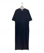 RIM.ARKリムアーク）の古着「Cool tricot maxi dress」｜ネイビー