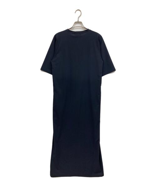 RIM.ARK（リムアーク）RIM.ARK (リムアーク) Cool tricot maxi dress ネイビー サイズ:Mの古着・服飾アイテム
