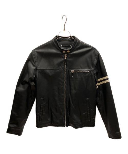 wilsons leather（ウィルソンズレザー）wilsons leather (ウィルソンズレザー) レザージャケット ブラック サイズ:Ｓの古着・服飾アイテム