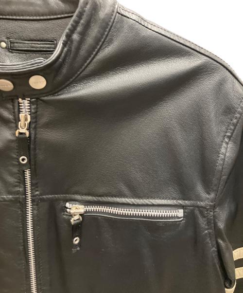wilsons leather（ウィルソンズレザー）wilsons leather (ウィルソンズレザー) レザージャケット ブラック サイズ:Ｓの古着・服飾アイテム