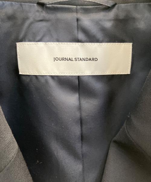 JOURNAL STANDARD（ジャーナルスタンダード）JOURNAL STANDARD (ジャーナルスタンダード) ダブルフロントジャケット ネイビー サイズ:36 未使用品の古着・服飾アイテム