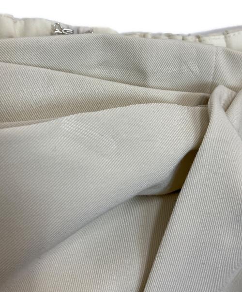 Mystrada（マイストラーダ）Mystrada (マイストラーダ) ウエストリボンラップパンツ アイボリー サイズ:34 未使用品の古着・服飾アイテム