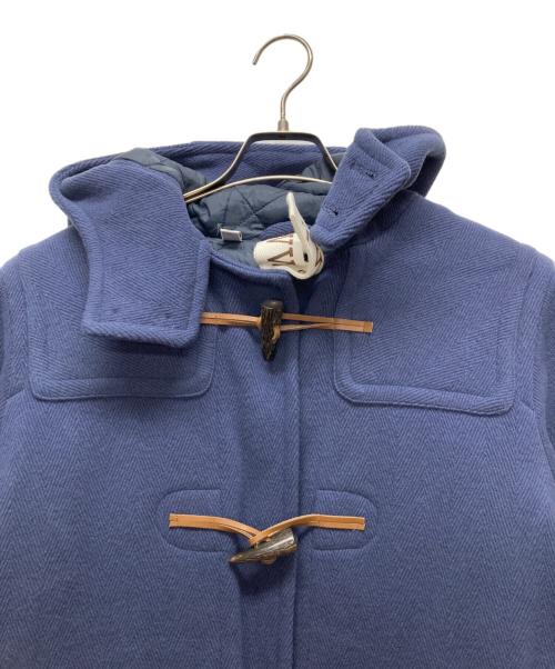 Traditional Weatherwear（トラディショナルウェザーウェア）Traditional Weatherwear (トラディショナルウェザーウェア) ロングダッフルコート ブルー サイズ:XSの古着・服飾アイテム