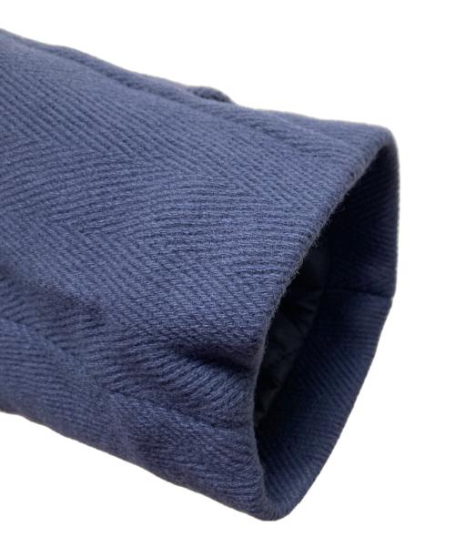 Traditional Weatherwear（トラディショナルウェザーウェア）Traditional Weatherwear (トラディショナルウェザーウェア) ロングダッフルコート ブルー サイズ:XSの古着・服飾アイテム