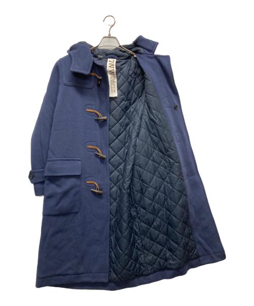 Traditional Weatherwear（トラディショナルウェザーウェア）Traditional Weatherwear (トラディショナルウェザーウェア) ロングダッフルコート ブルー サイズ:XSの古着・服飾アイテム
