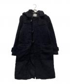 GLOVER ALL×BEAMSグローバーオール×ビームス）の古着「ELIZA ボア ダッフル コート」｜ネイビー