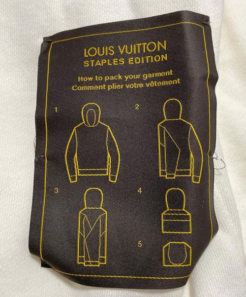 LOUIS VUITTON（ルイ ヴィトン）LOUIS VUITTON (ルイ ヴィトン) INSIDE OUT HOODIE ホワイト サイズ:Sの古着・服飾アイテム