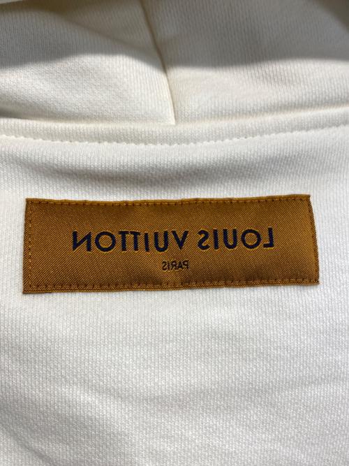 LOUIS VUITTON（ルイ ヴィトン）LOUIS VUITTON (ルイ ヴィトン) INSIDE OUT HOODIE ホワイト サイズ:Sの古着・服飾アイテム