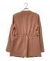 theory (セオリー) Admiral Crepe Waist Tab JKT/ノーカラージャケット ピンク：5000円