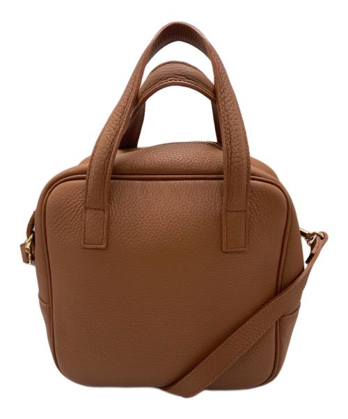 Ch!iii（チー）ch!iii (チー) スクエアボストンバッグ ブラウンの古着・服飾アイテム