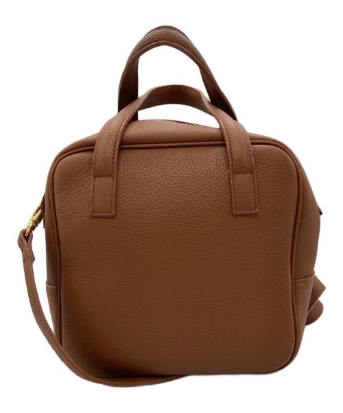 Ch!iii（チー）ch!iii (チー) スクエアボストンバッグ ブラウンの古着・服飾アイテム