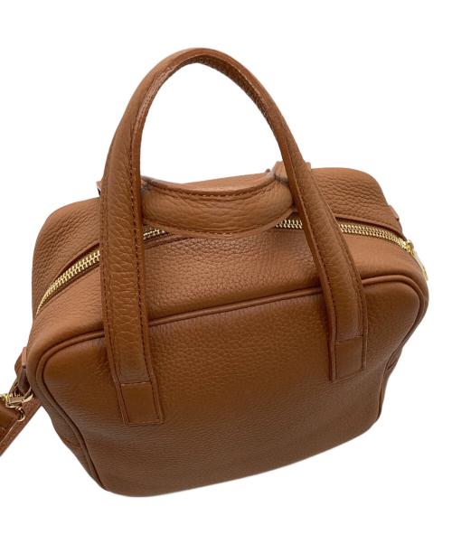 Ch!iii（チー）ch!iii (チー) スクエアボストンバッグ ブラウンの古着・服飾アイテム