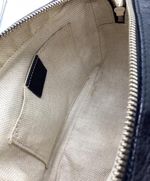 GUCCI（グッチ）GUCCI (グッチ) ソーホーディスコショルダーバッグ　タッセル インターロッキングG ブラック サイズ:下記参照の古着・服飾アイテム