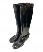 JIMMY CHOOジミーチュウ）の古着「Chester Rain Boot」｜ブラック